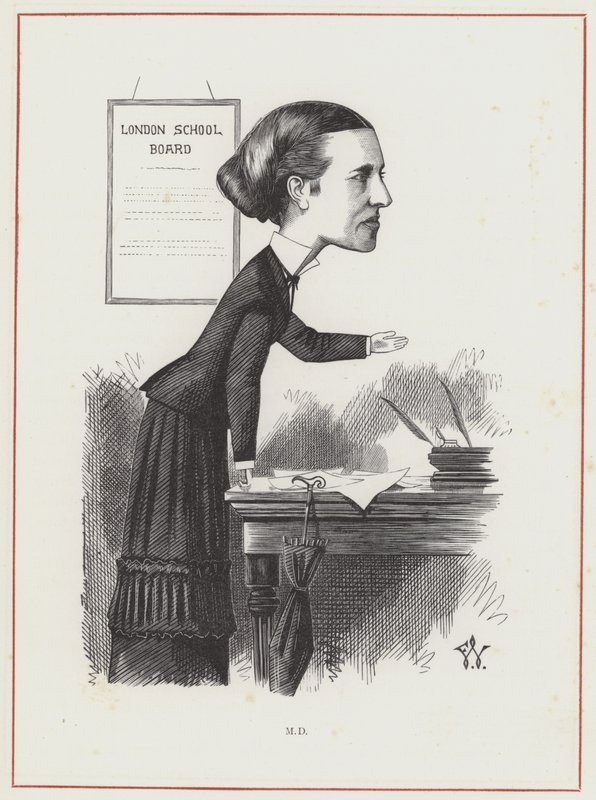 Dr Garrett Anderson door Frederick Waddy
