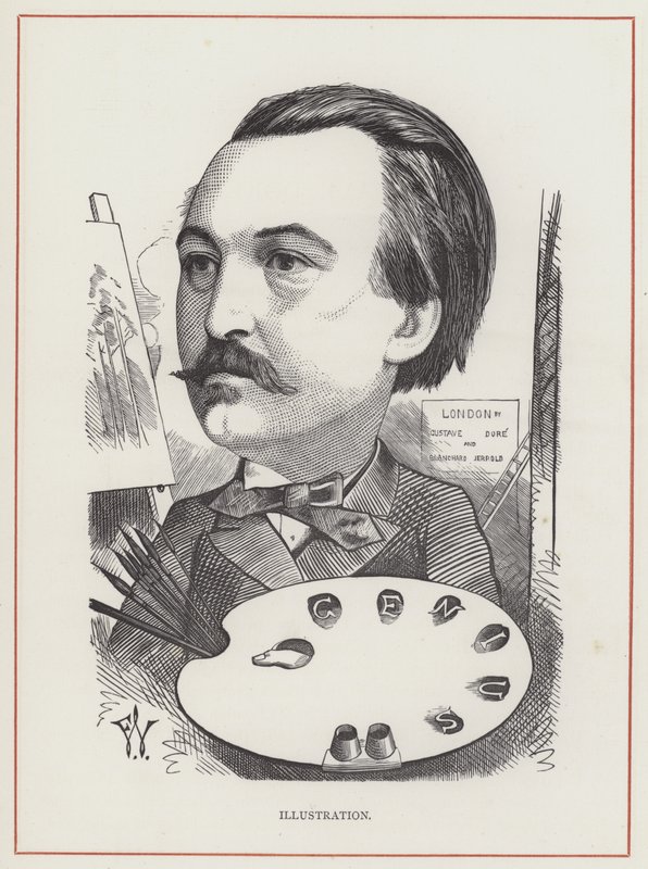 Gustave Doré door Frederick Waddy