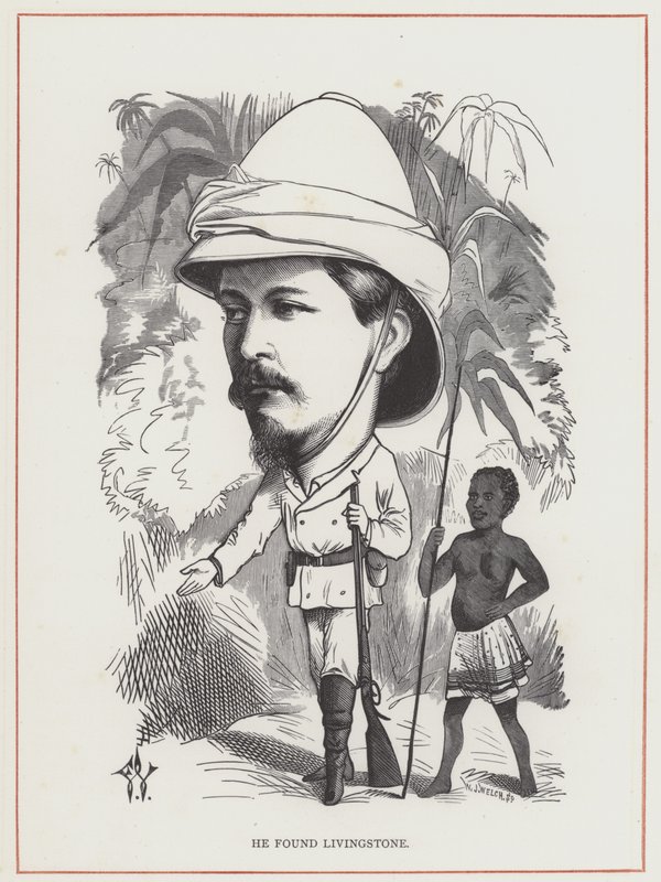 H M Stanley door Frederick Waddy