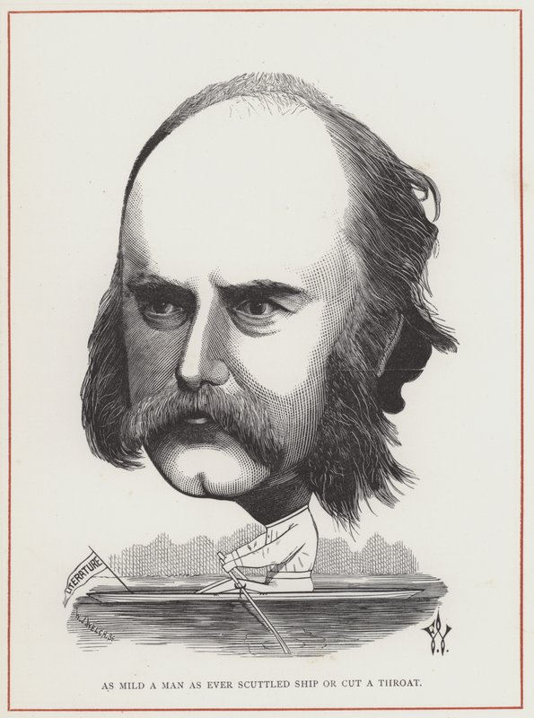 J B Hopkins door Frederick Waddy