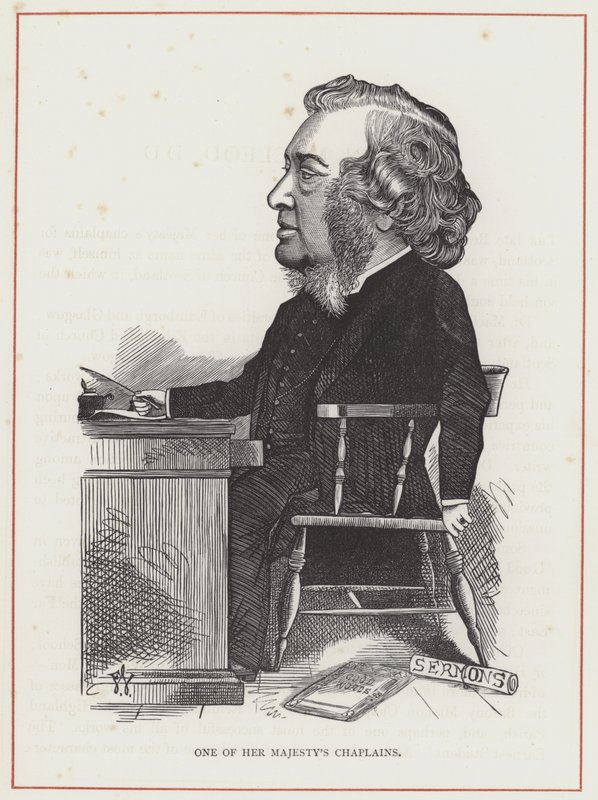 Norman Macleod door Frederick Waddy