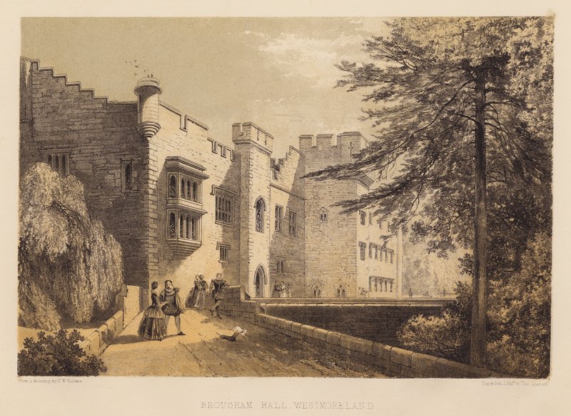 Brougham Hall, Westmoreland door Frederick William Hulme