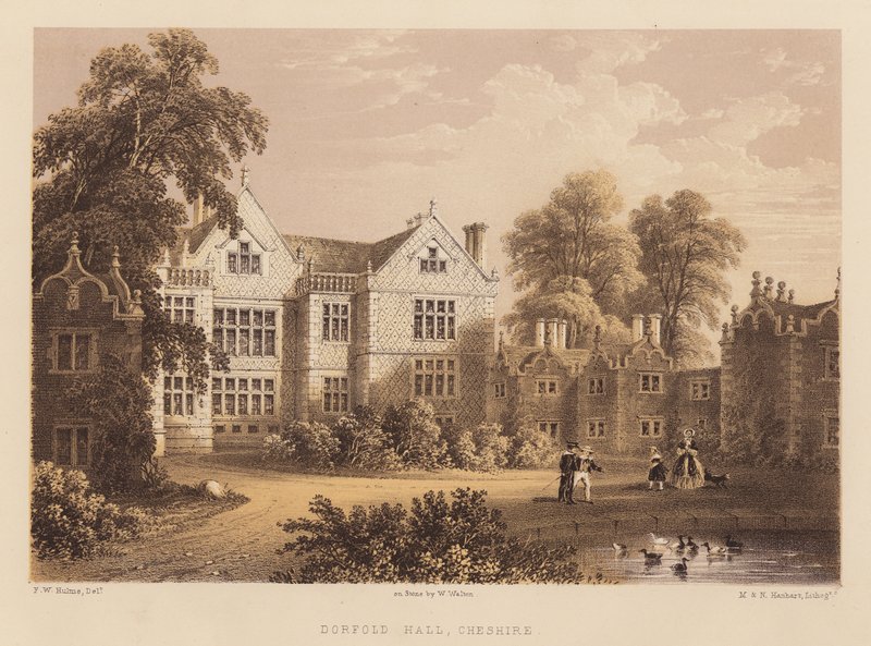 Dorfold Hall, Cheshire door Frederick William Hulme
