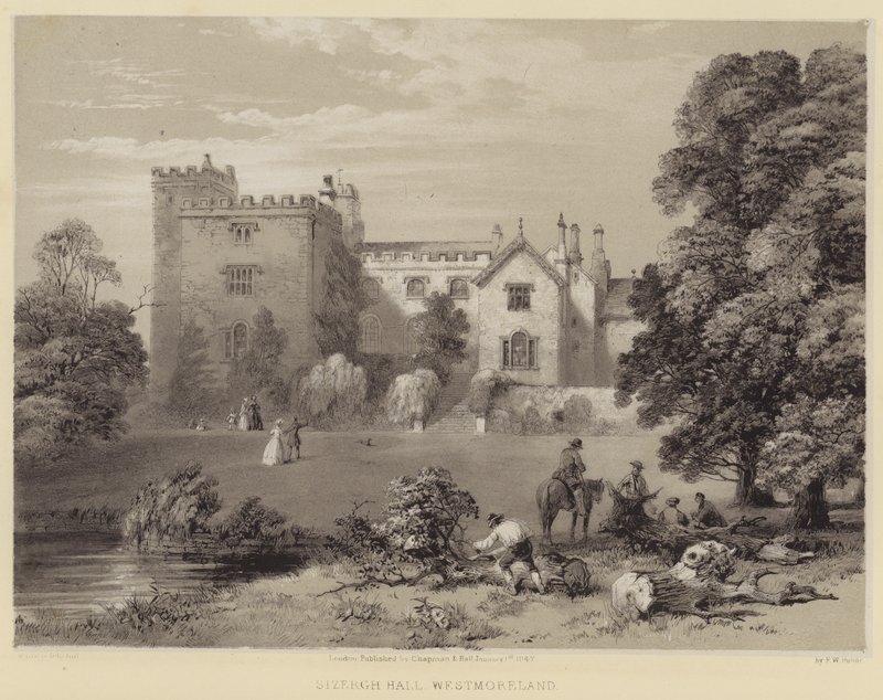 Sizergh Hall, Westmoreland door Frederick William Hulme