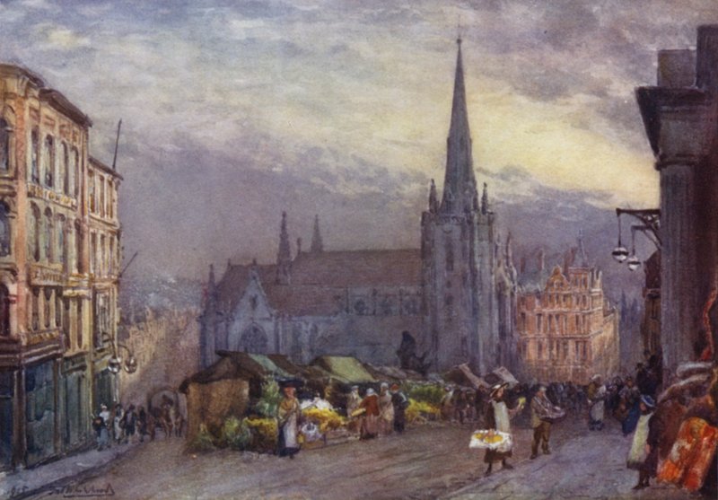 St Martins Kerk, Birmingham door Frederick William Newton Whitehead
