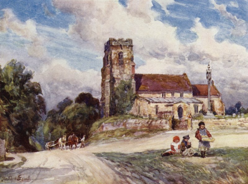 Ufton door Frederick William Newton Whitehead