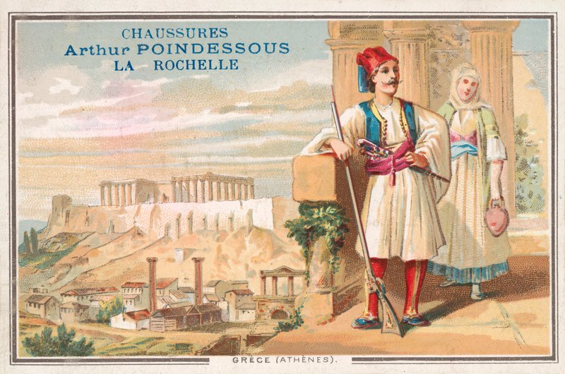 Athene, Griekenland door French School
