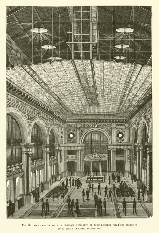 De grote zaal van de Comptoir d