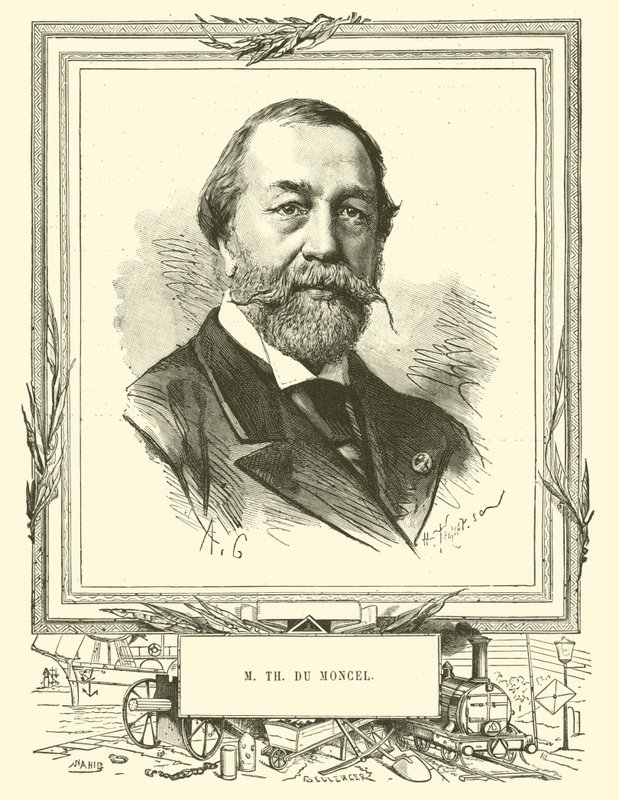 M Thomas Du Moncel door French School
