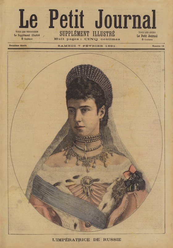 De keizerin van Rusland door French School