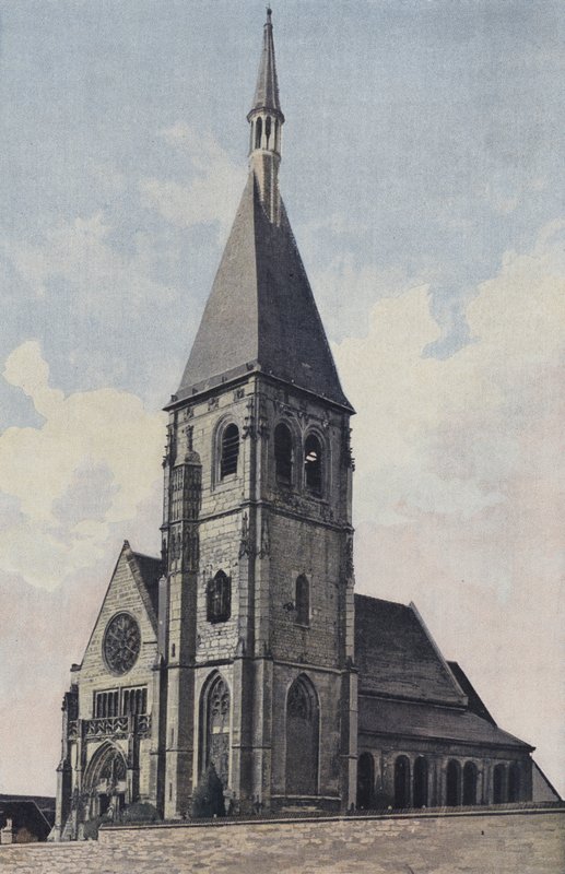 Anet, Parochiekerk, Zuidwestelijke Uitzicht door French Photographer