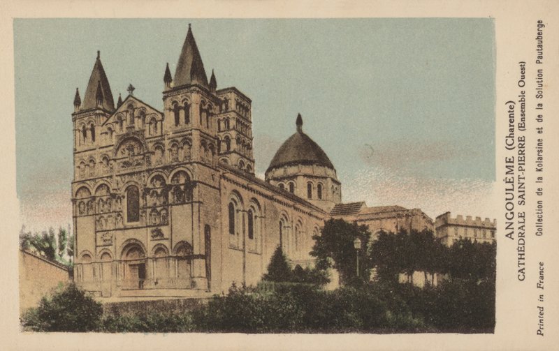 Angouleme, Charente, Kathedraal Saint-Pierre door French Photographer