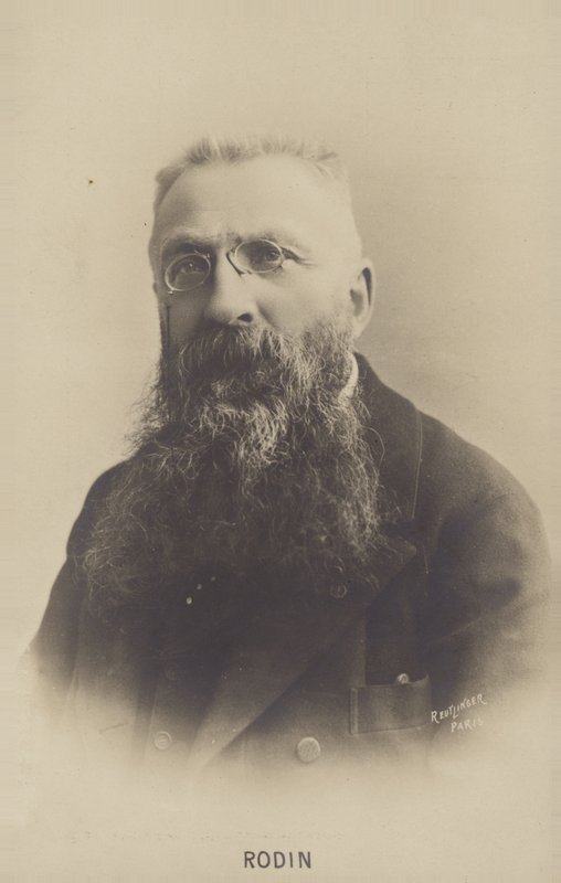 Auguste Rodin, Franse beeldhouwer door French Photographer