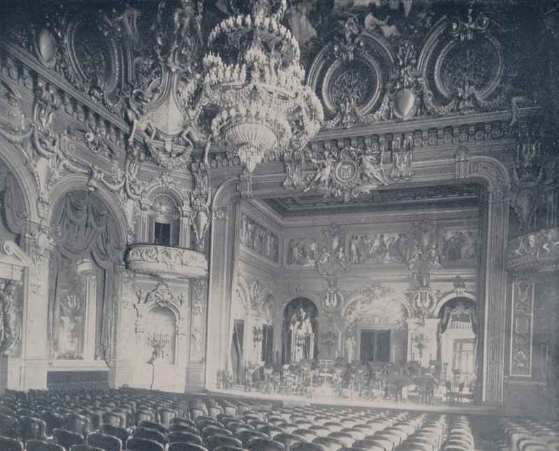 Concertzaal, Monte Carlo door French Photographer