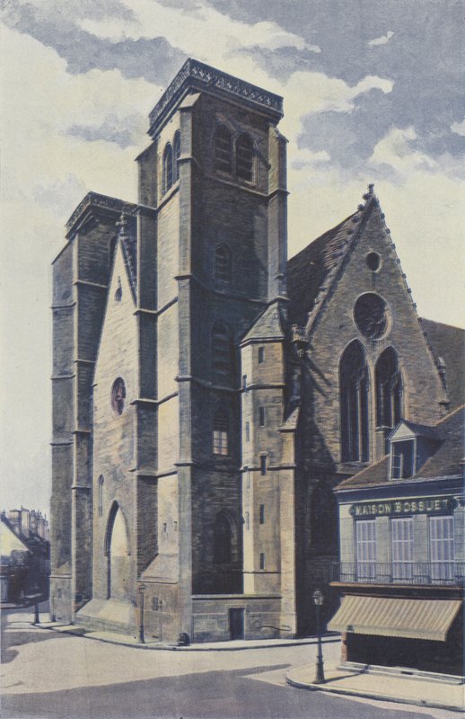 Dijon, Sint-Janskerk door French Photographer