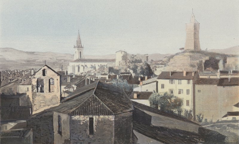 Draguignan, Algemeen uitzicht, Klokkentoren door French Photographer
