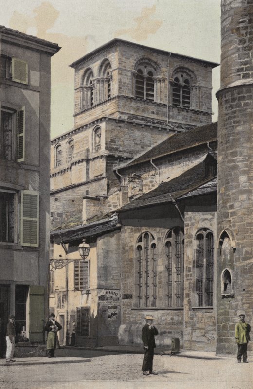 Épinal, kerk Saint-Maurice, zuidzijde door French Photographer