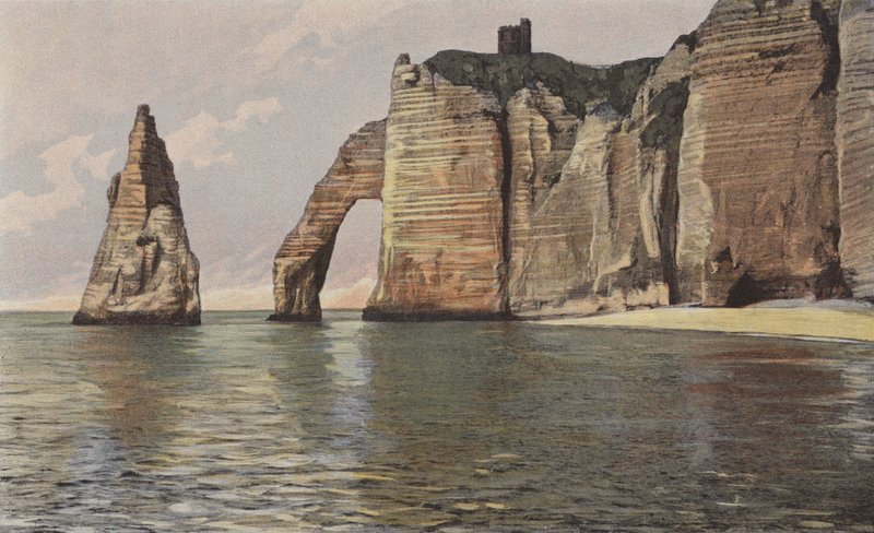 Étretat, Kliffen van de Porte d