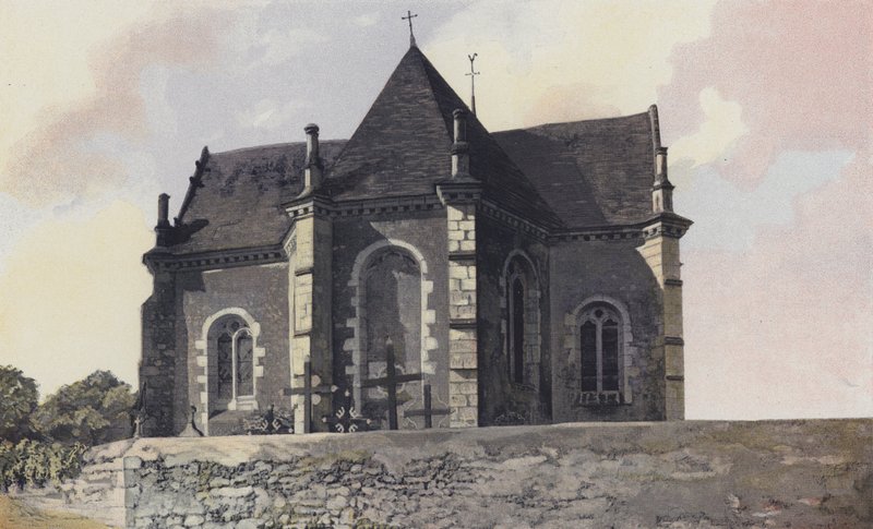 La Bruere, Kerk, apsiszijde door French Photographer