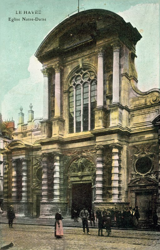 Le Havre, kerk Notre-Dame door French Photographer