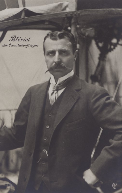 Louis Blériot, Franse vliegenier door French Photographer