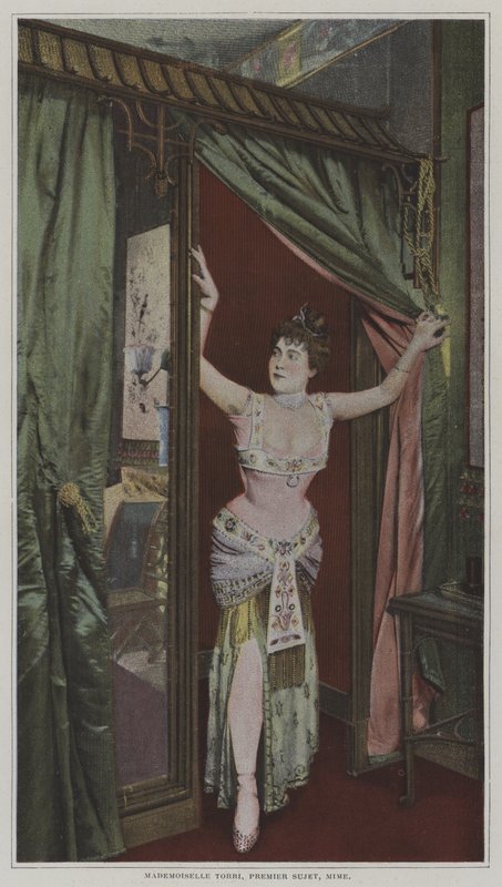 Mademoiselle Torri, eerste onderwerp (kleurenfoto) door French Photographer