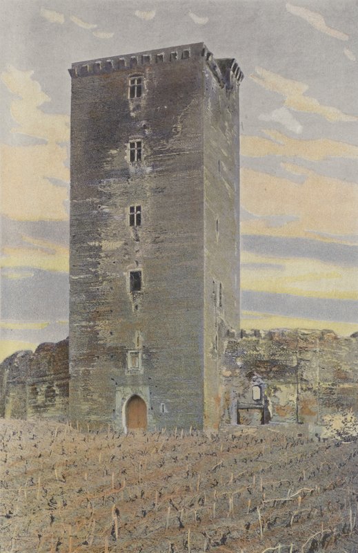 Montaner, Donjon en vestingwerken door French Photographer