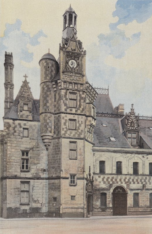 Montigny-le-Gannelon, Kasteel, Traptoren door French Photographer