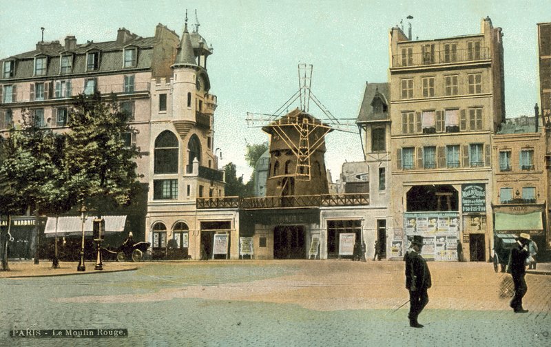 Parijs, Le Moulin Rouge door French Photographer