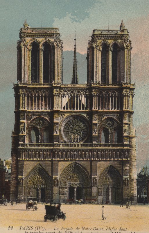 Parijs, Notre Dame door French Photographer