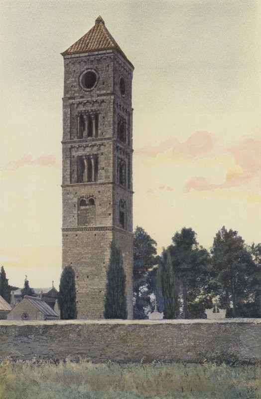 Puissalicon, Toren op het kerkhof door French Photographer