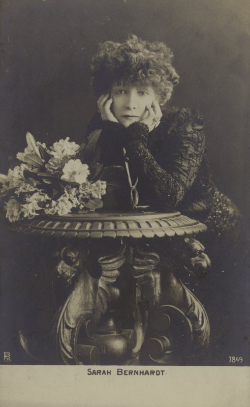 Sarah Bernhardt, Franse actrice door French Photographer