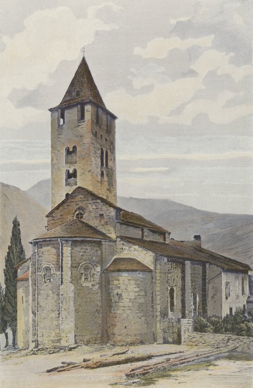 Unac, Kerk, Noordoostelijk overzicht door French Photographer
