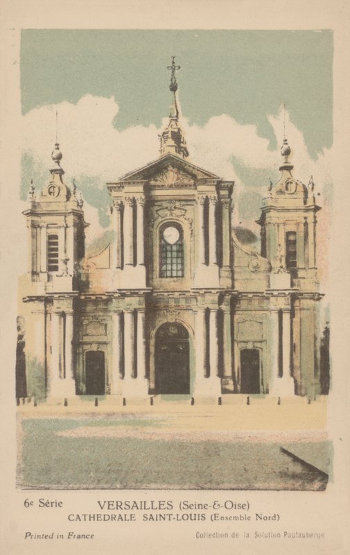 Versailles, Kathedraal Saint Louis door French Photographer