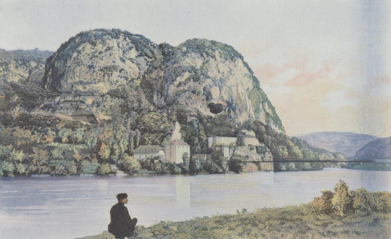 Virignin, Fort van Pierre-Châtel door French Photographer