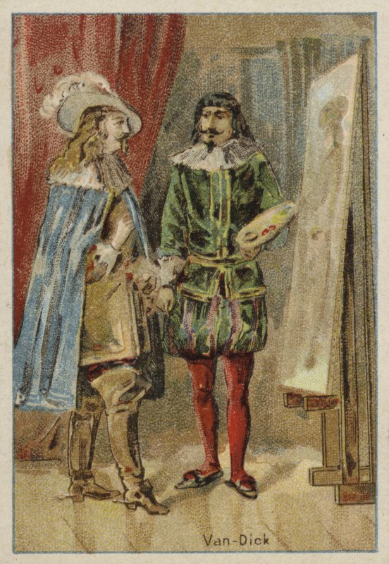 Anthony van Dyck, Vlaamse schilder door French School