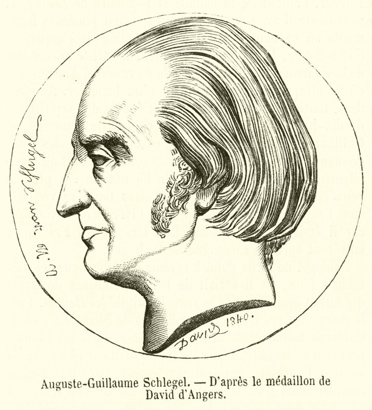 Auguste-Guillaume Schlegel door French School