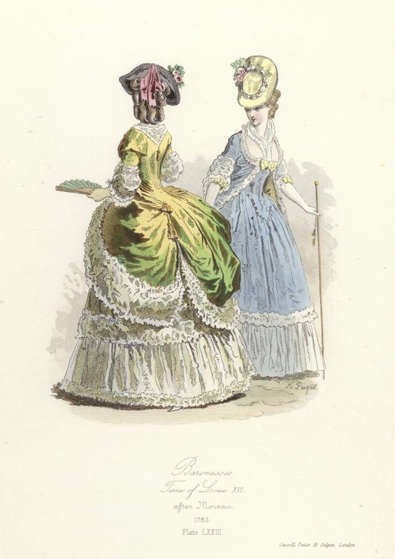 Baronessen, tijd van Lodewijk XVI van Frankrijk door French School