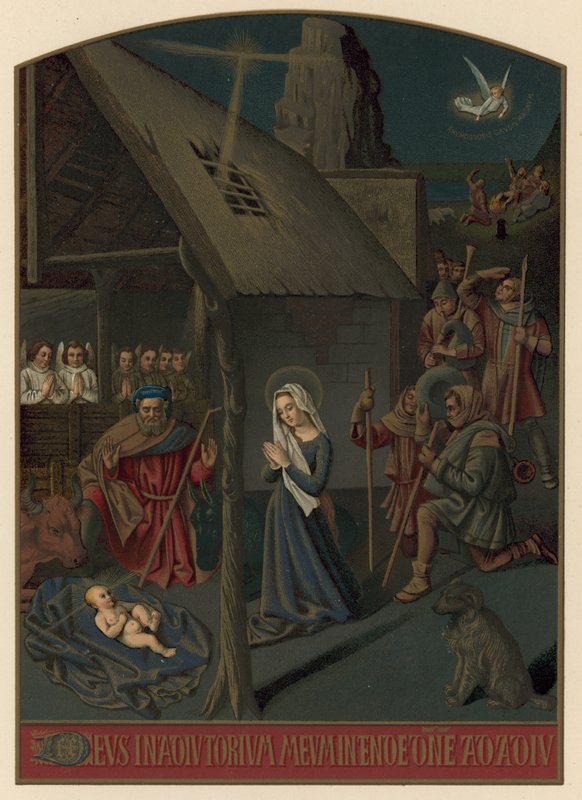 Bethlehem en de Herders door French School