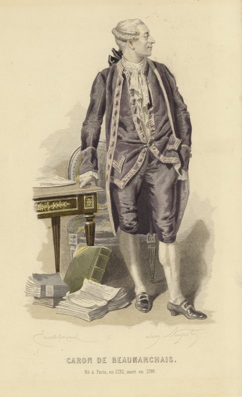 Caron de Beaumarchais (1732-1799) door French School