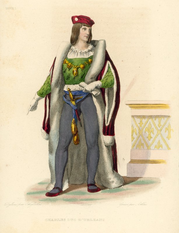 Karel Hertog van Orléans door French School