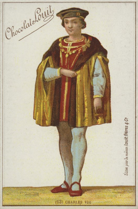 Karel VIII door French School