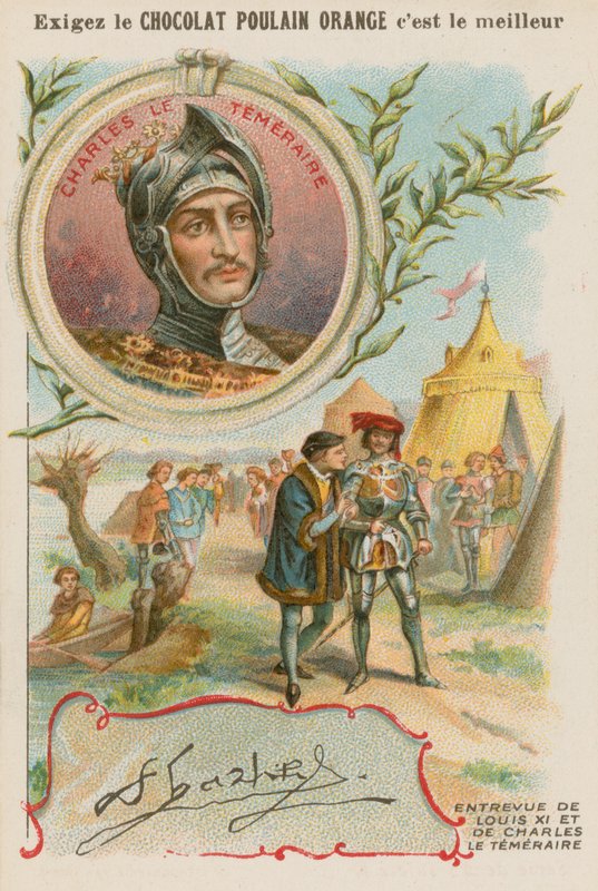 Karel de Stoute door French School