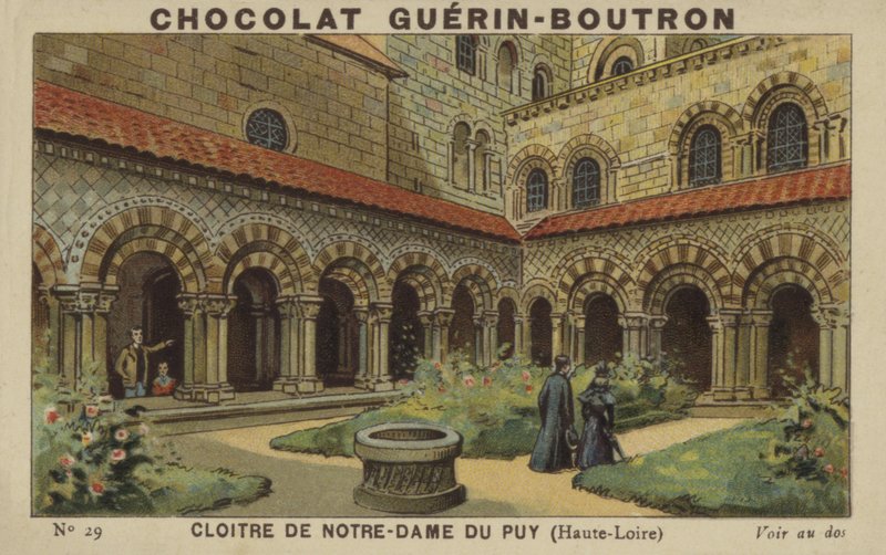 Klooster van Notre-Dame du Puy, Haute-Loire door French School