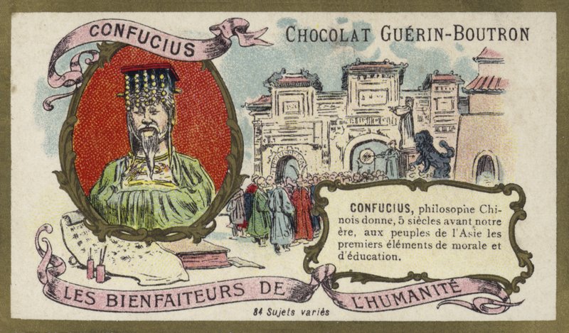 Confucius, Chinese filosoof door French School