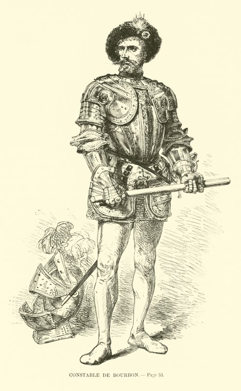 Constable de Bourbon door French School