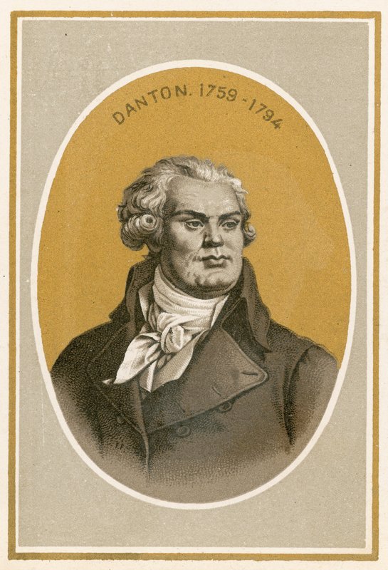 Danton door French School