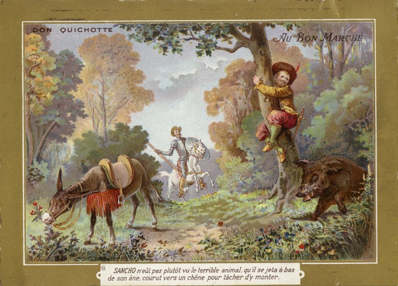 Don Quichot door French School