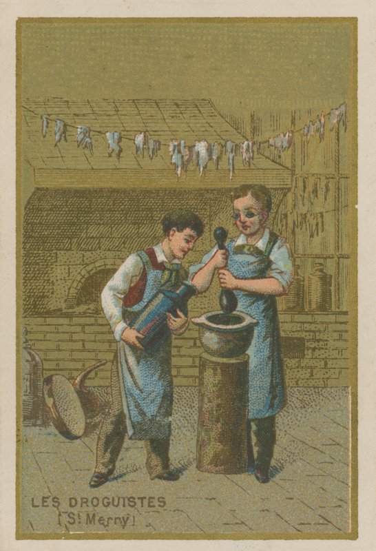 Apothekers (St Merny) door French School