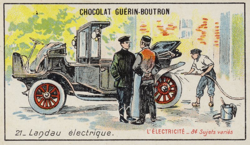 Elektrische landauer door French School